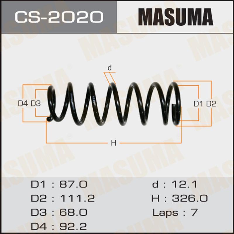 Пружина підвіски MASUMA CS2020