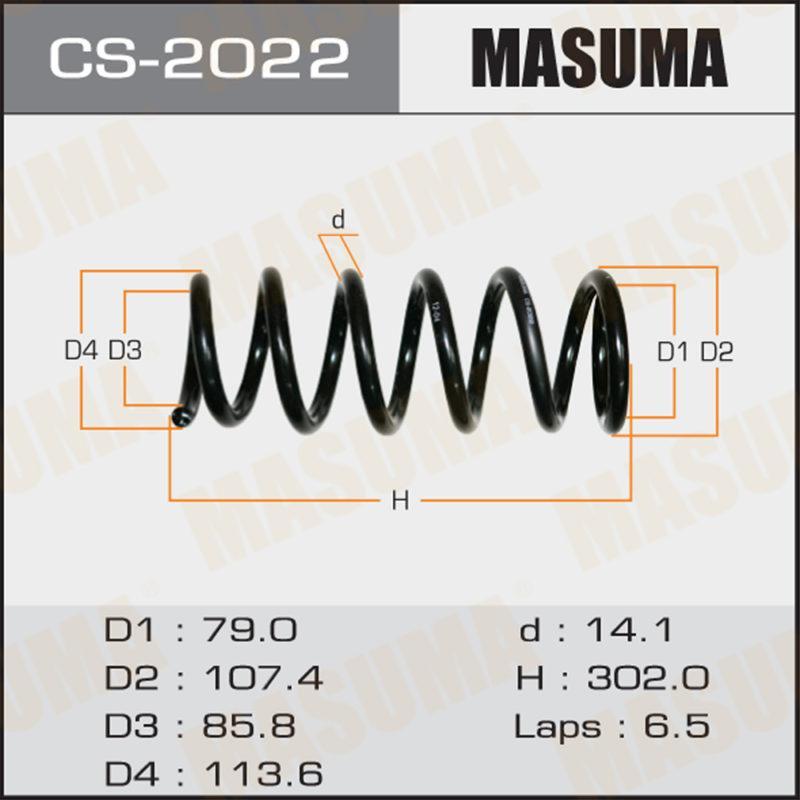 Пружина підвіски MASUMA CS2022