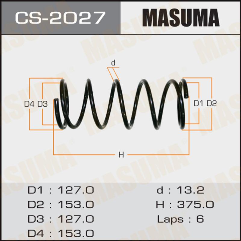 Пружина подвески MASUMA CS2027