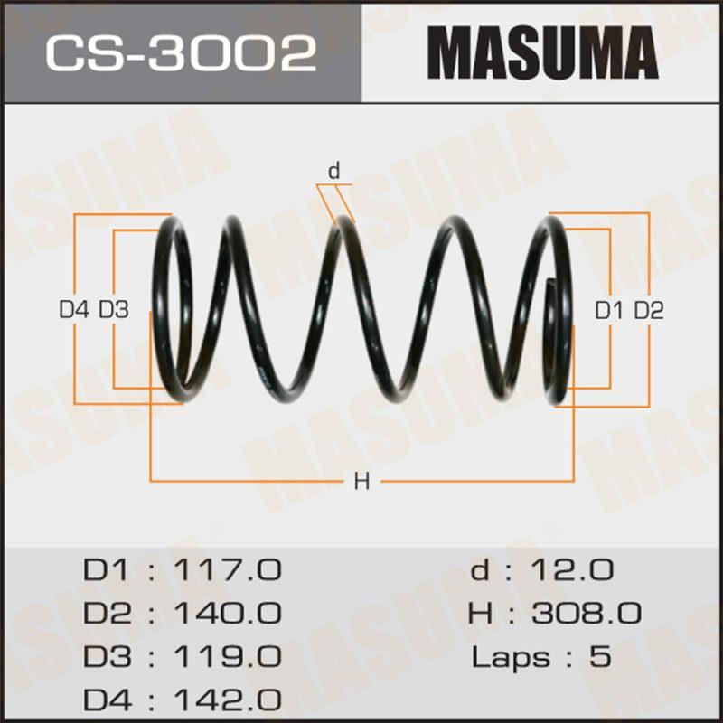 Пружина подвески MASUMA CS3002