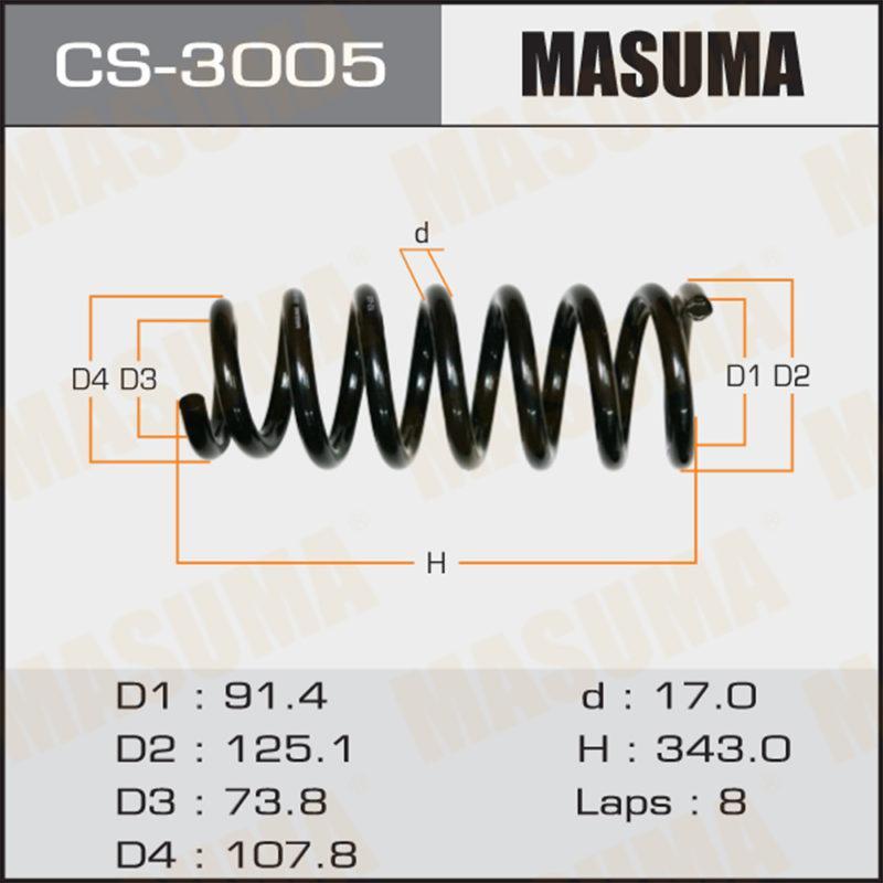 Пружина підвіски MASUMA CS3005