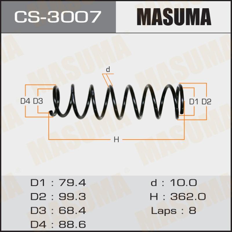 Пружина підвіски MASUMA CS3007