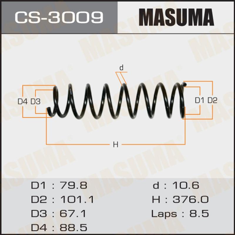Пружина підвіски MASUMA CS3009