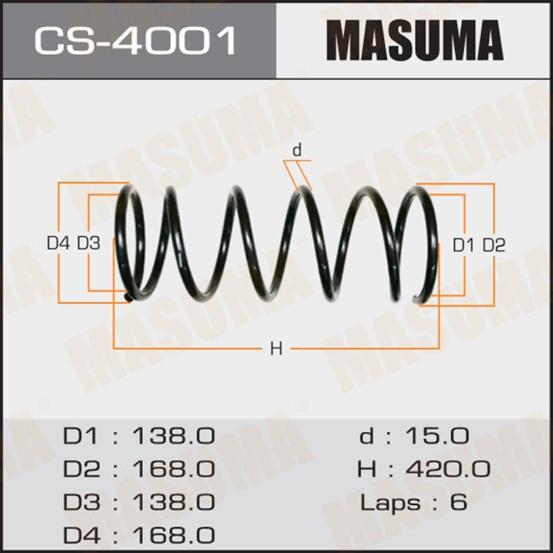 Пружина подвески MASUMA CS4001