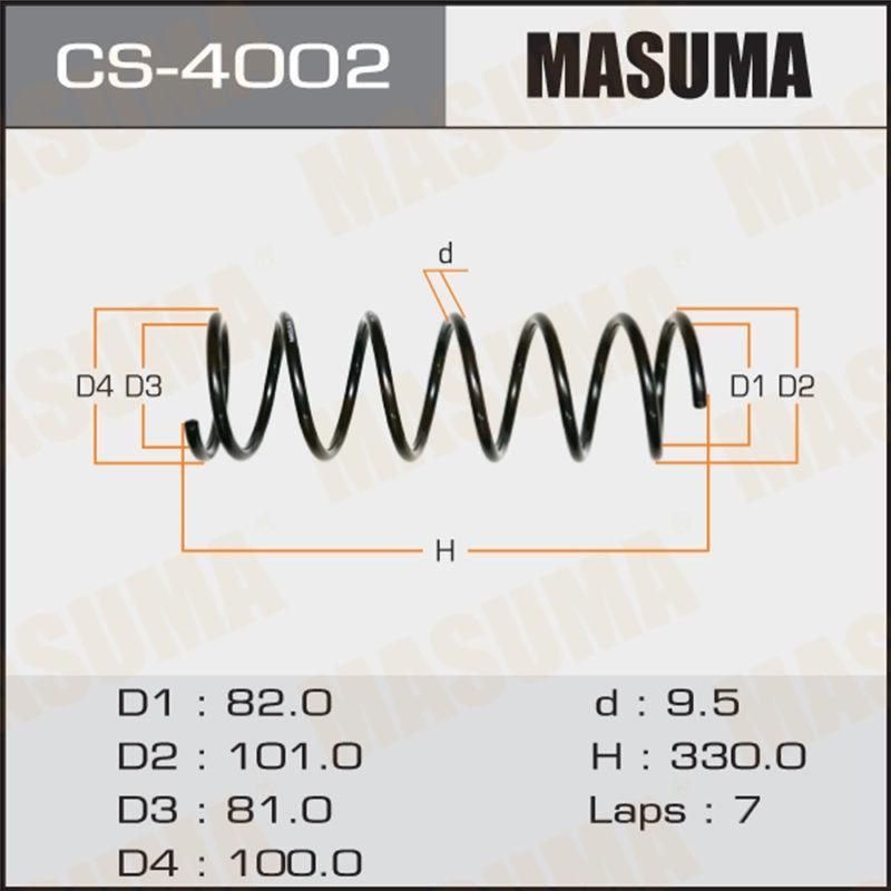 Пружина підвіски MASUMA CS4002