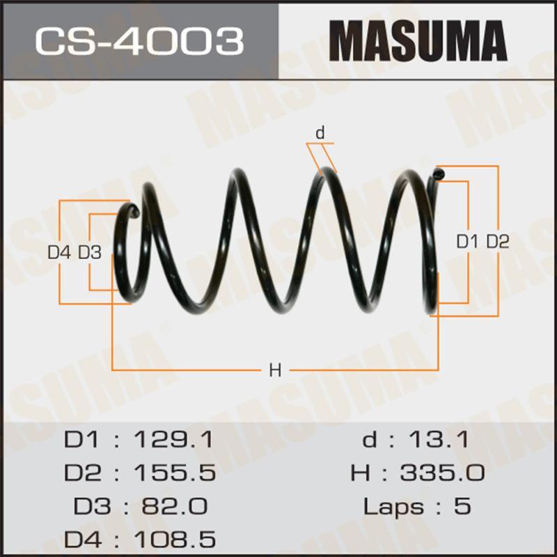 Пружина підвіски MASUMA CS4003