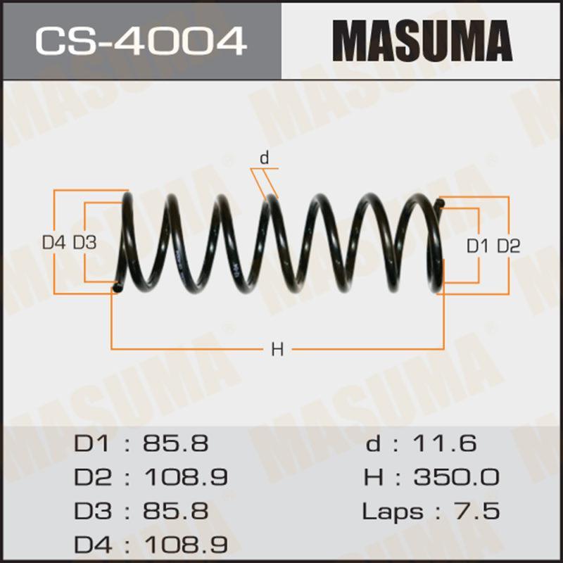 Пружина підвіски MASUMA CS4004
