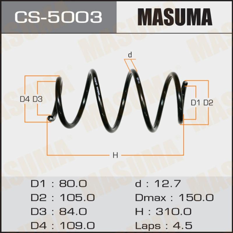 Пружина підвіски MASUMA CS5003