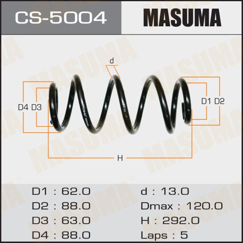 Пружина подвески MASUMA CS5004