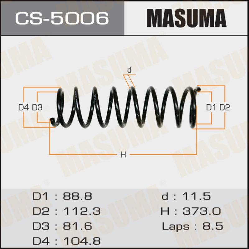 Пружина подвески MASUMA CS5006