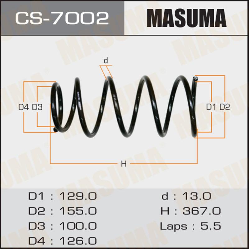 Пружина підвіски MASUMA CS7002