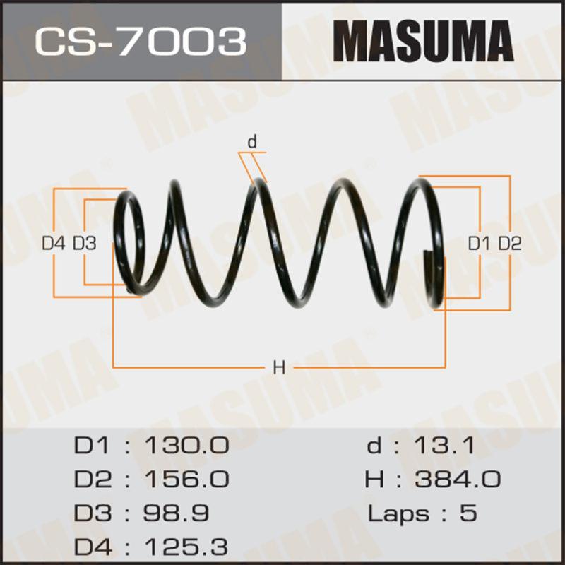 Пружина підвіски MASUMA CS7003