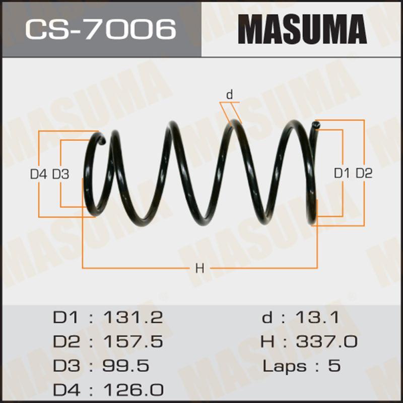 Пружина підвіски MASUMA CS7006