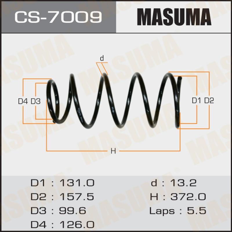 Пружина подвески MASUMA CS7009