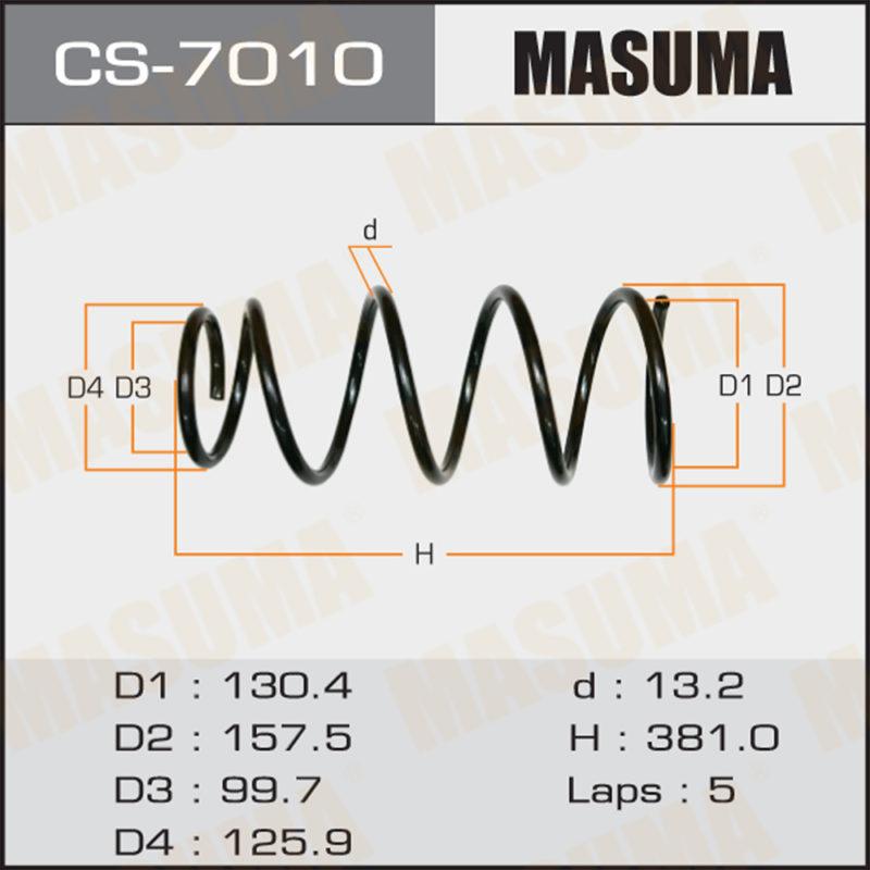 Пружина подвески MASUMA CS7010