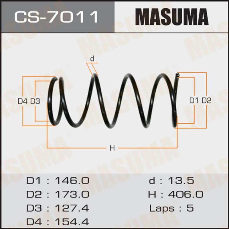 Пружина подвески MASUMA CS7011