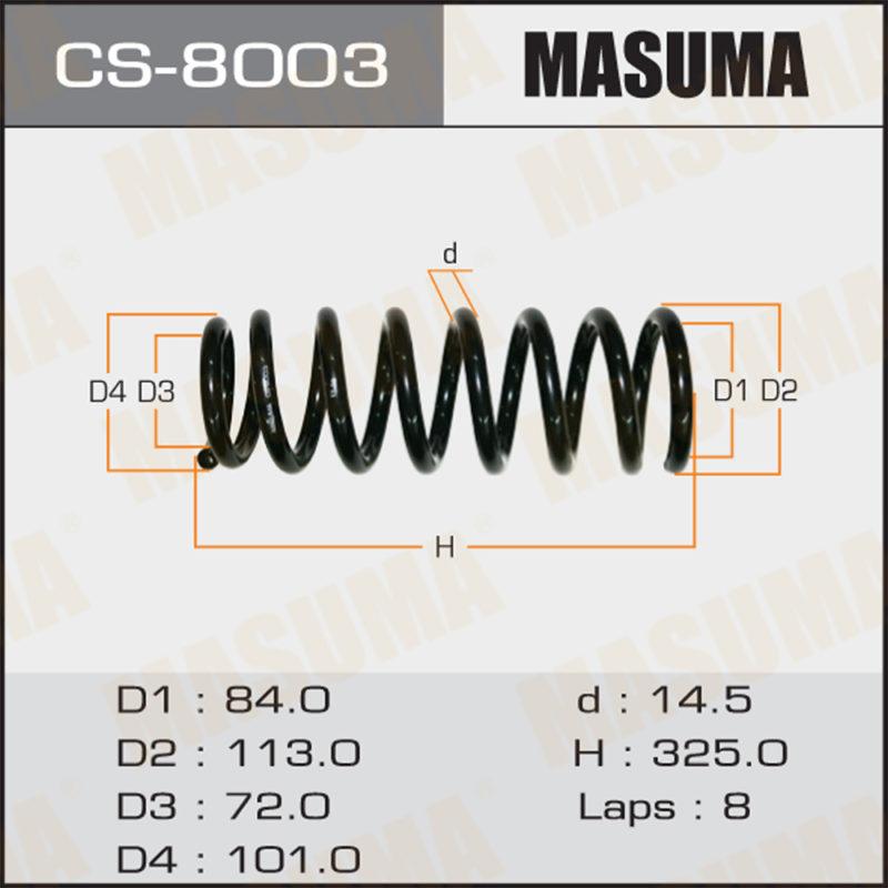 Пружина підвіски MASUMA CS8003