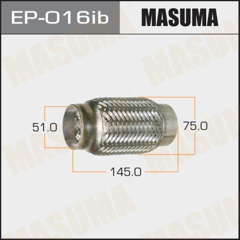 Гофра глушителя MASUMA EP016ib