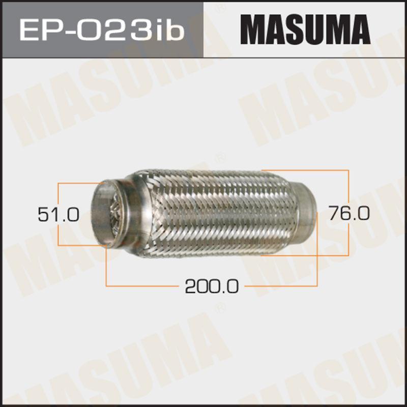 Гофра глушителя MASUMA EP023ib