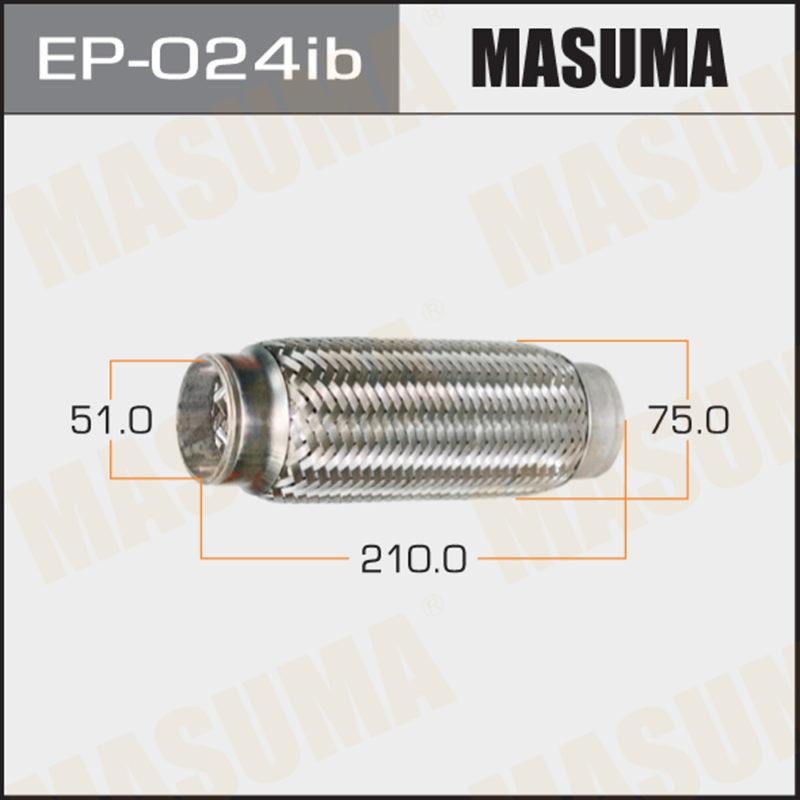 Гофра глушителя MASUMA EP024ib