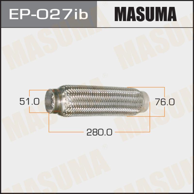 Гофра глушителя MASUMA EP027ib