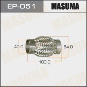 Гофра глушителя MASUMA EP051