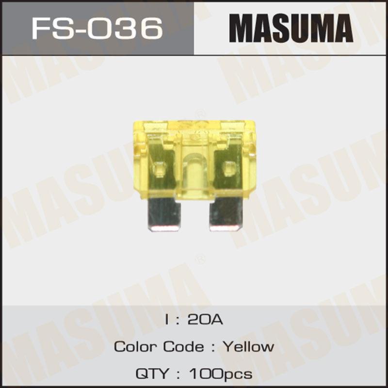 Предохранители MASUMA FS036