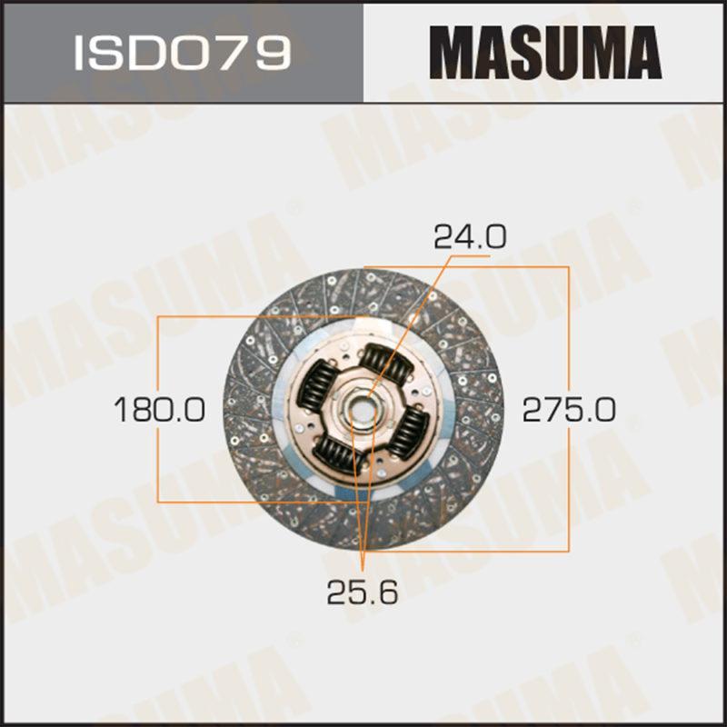 Диск сцепления  MASUMA ISD079