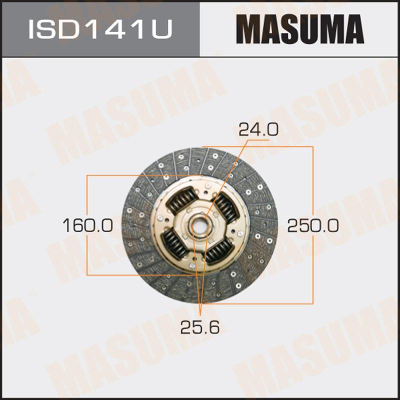 Диск сцепления  MASUMA ISD141U