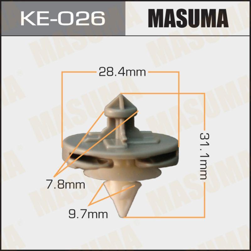 Клипса автомобильная  MASUMA KE026