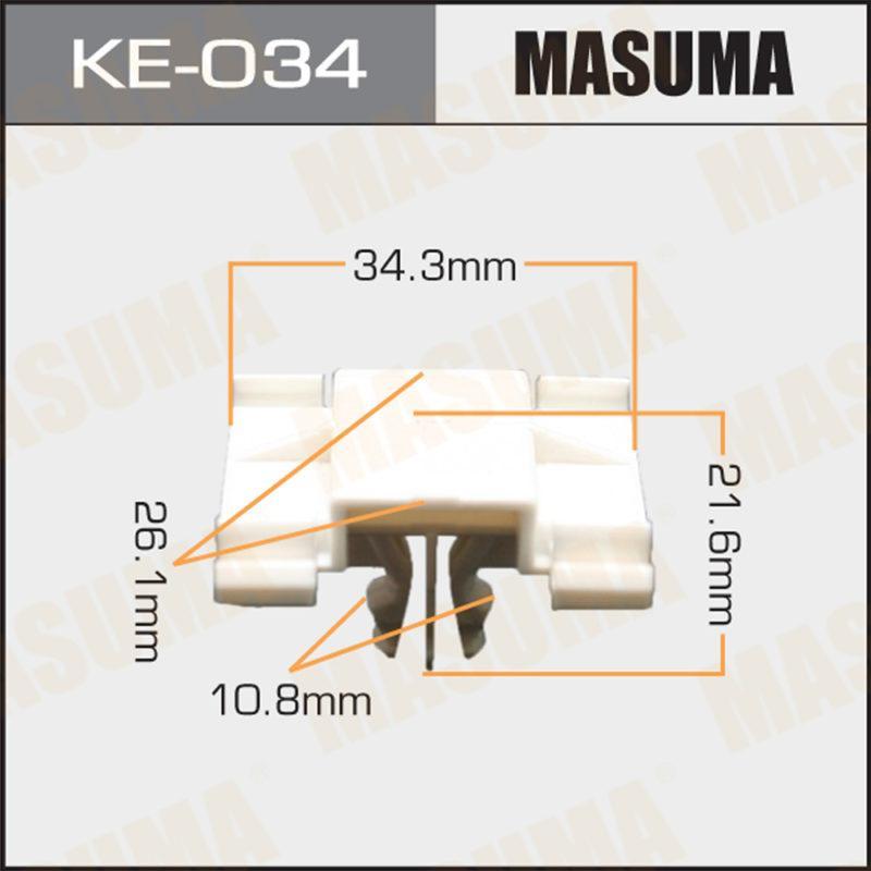 Клипса автомобильная  MASUMA KE034