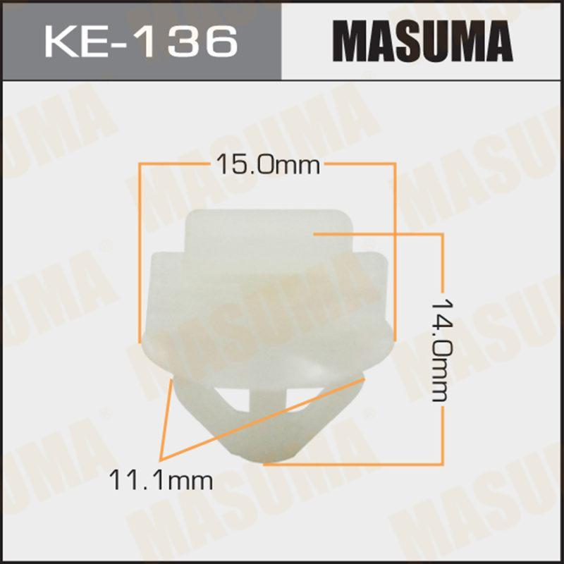 Клипса автомобильная  MASUMA KE136