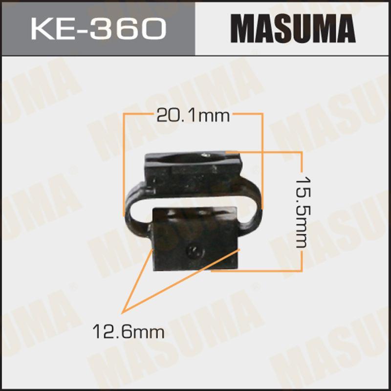 Кліпса автомобільна MASUMA KE360