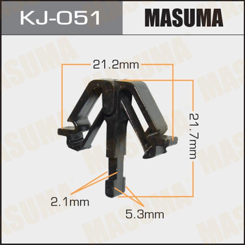 Клипса автомобильная  MASUMA KJ051