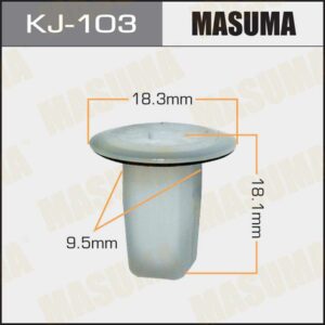 Кліпса автомобільна MASUMA KJ103
