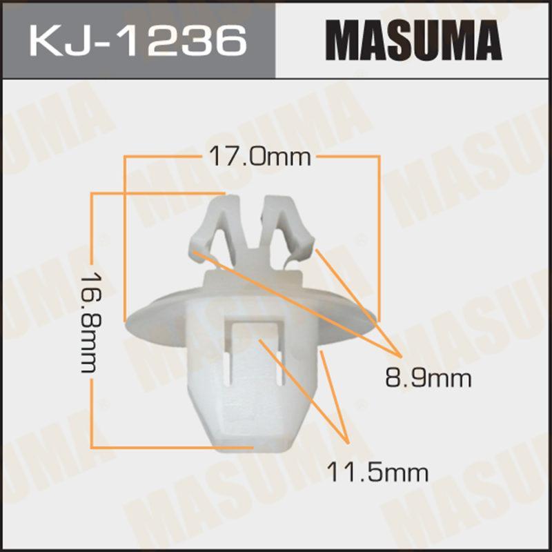 Кліпса автомобільна MASUMA KJ1236