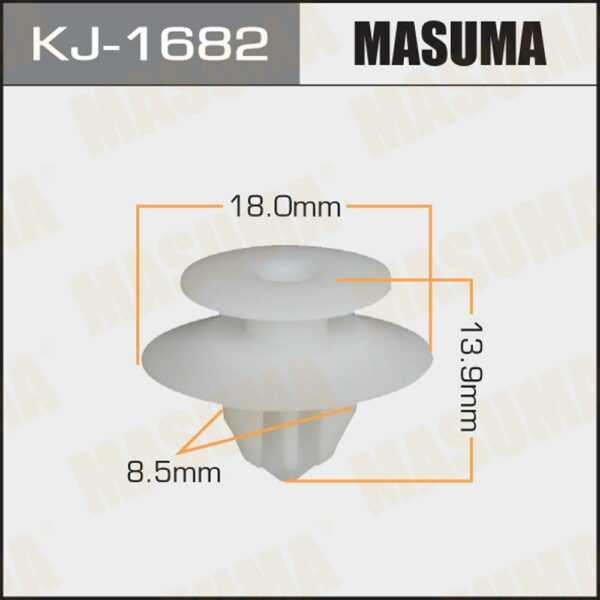 Клипса автомобильная  MASUMA KJ1682