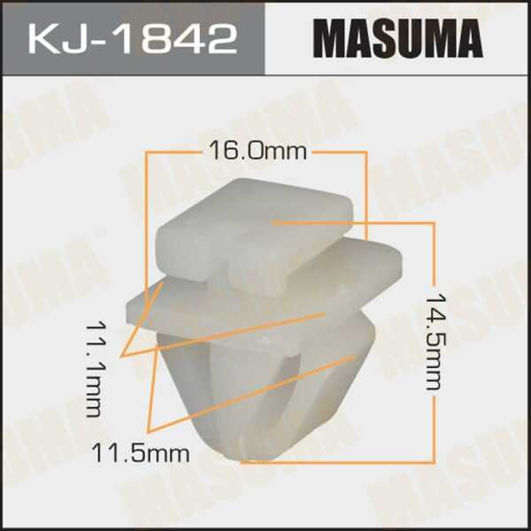 Кліпса автомобільна MASUMA KJ1842