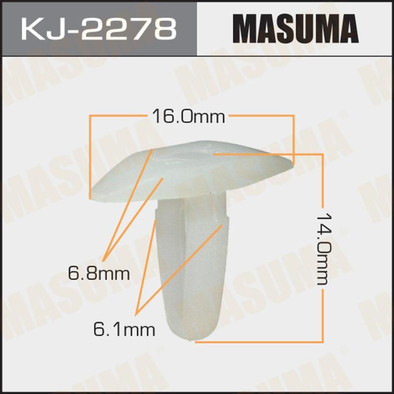 Клипса автомобильная  MASUMA KJ2278
