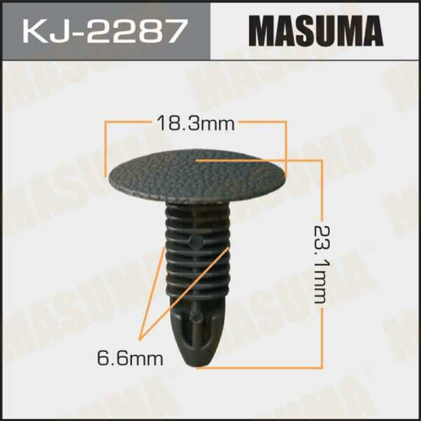 Кліпса автомобільна MASUMA KJ2287