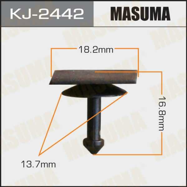 Клипса автомобильная  MASUMA KJ2442