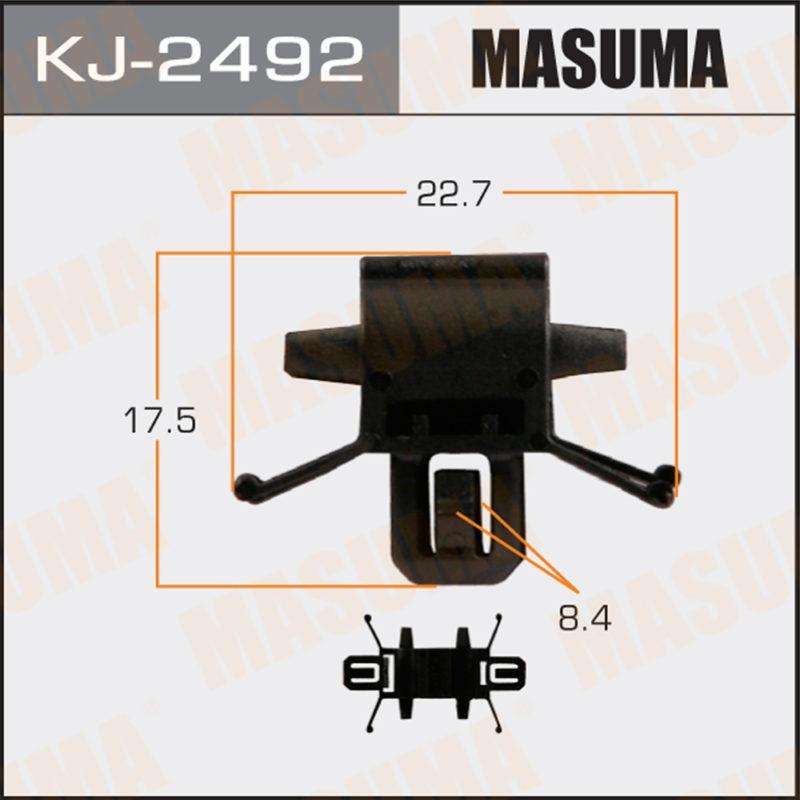 Клипса автомобильная  MASUMA KJ2492