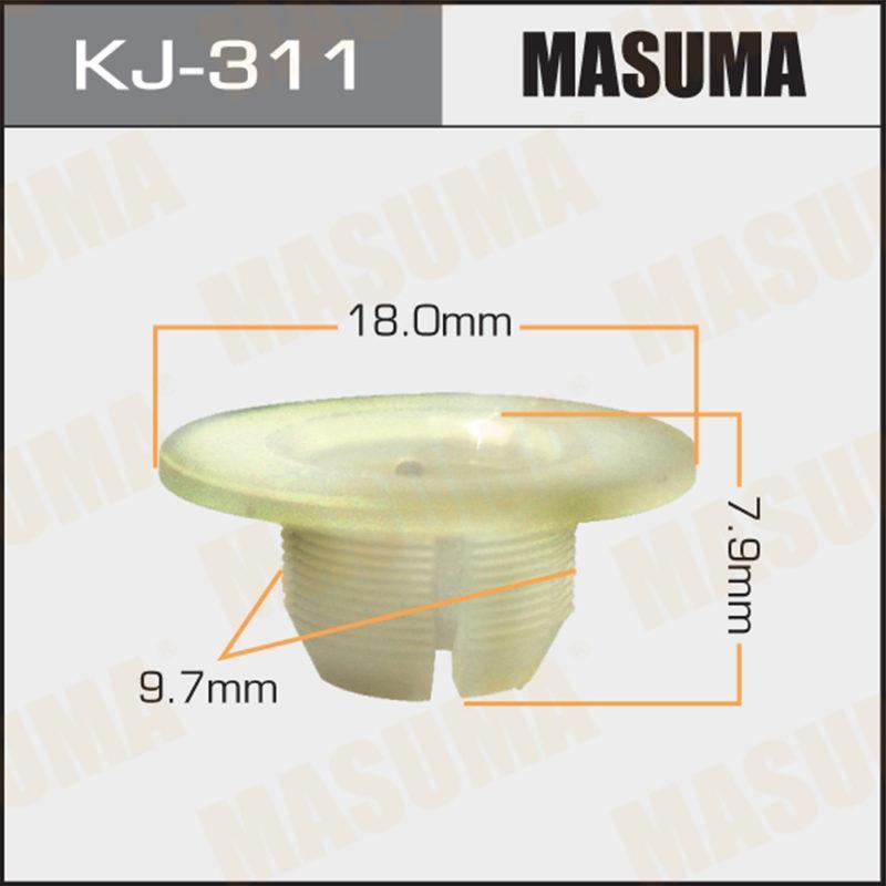Клипса автомобильная  MASUMA KJ311