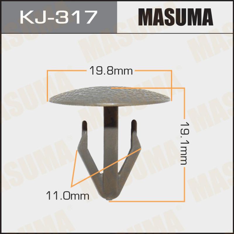 Кліпса автомобільна MASUMA KJ317