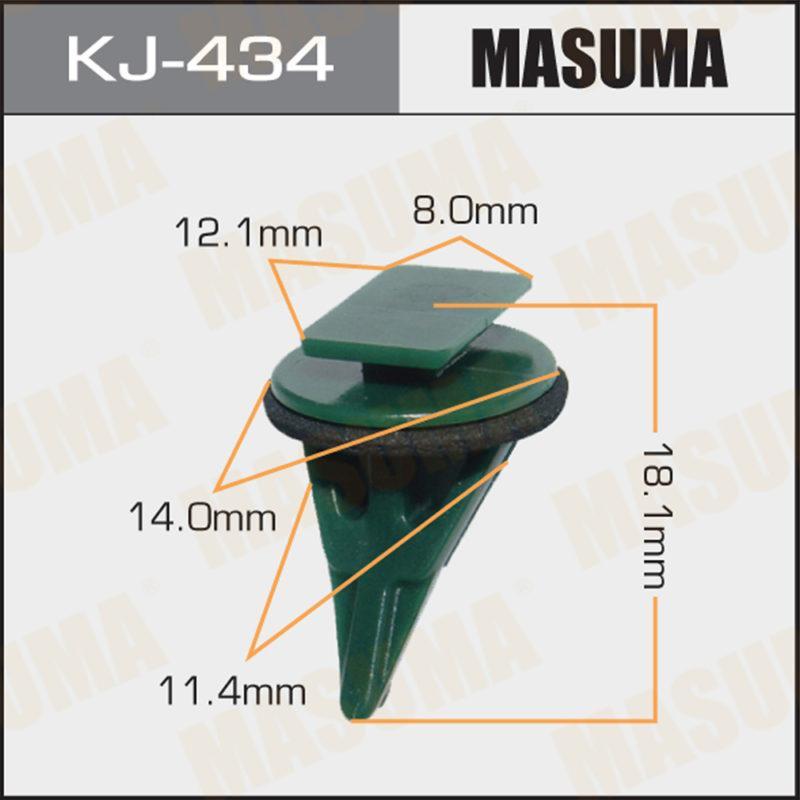 Клипса автомобильная  MASUMA KJ434