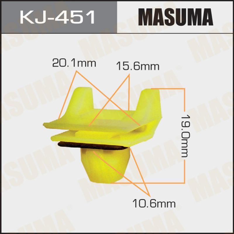 Клипса автомобильная  MASUMA KJ451