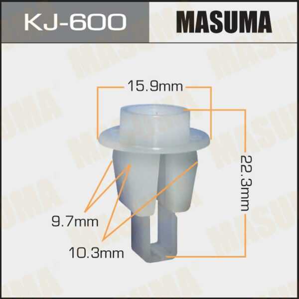 Клипса автомобильная  MASUMA KJ600