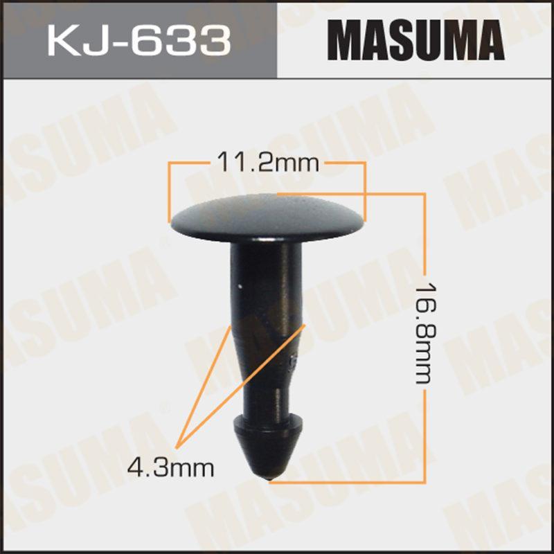 Кліпса автомобільна MASUMA KJ633