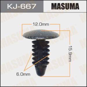 Кліпса автомобільна MASUMA KJ667