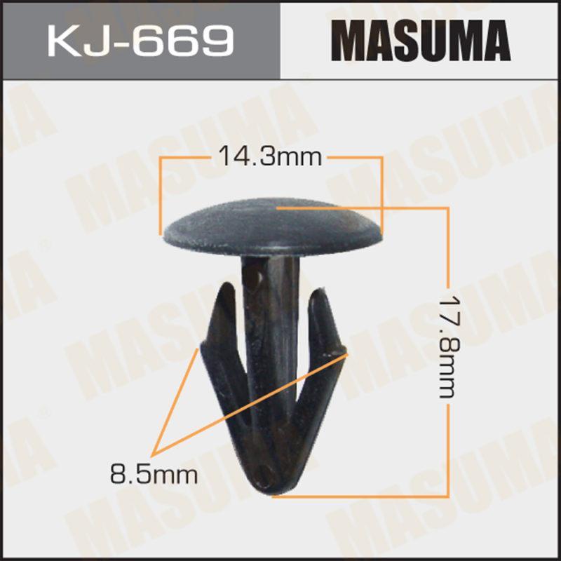 Кліпса автомобільна MASUMA KJ669